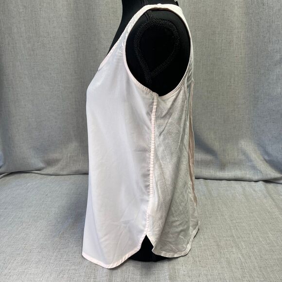 Banana Republic Tank Tops White Pink Set Polyester‎ Cotton Women’s Petite Small - Picture 8 of 12